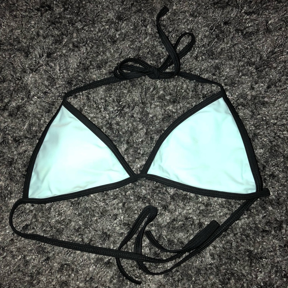 Blue Triangle Top Bathing Suit